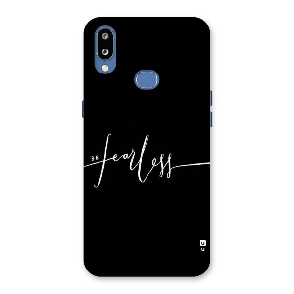 Always Be Fearless Back Case for Galaxy M01s