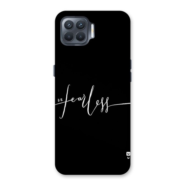 Always Be Fearless Back Case for Oppo F17 Pro