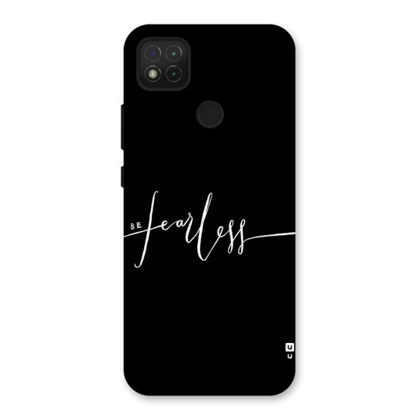 Always Be Fearless Back Case for Redmi 9C