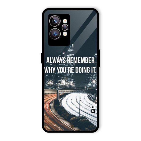 Always Remember Glass Back Case for Realme GT2 Pro