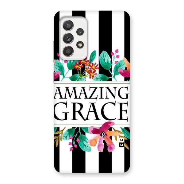 Amazing Grace Back Case for Galaxy A52