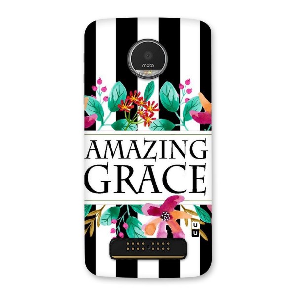 Amazing Grace Back Case for Moto Z Play