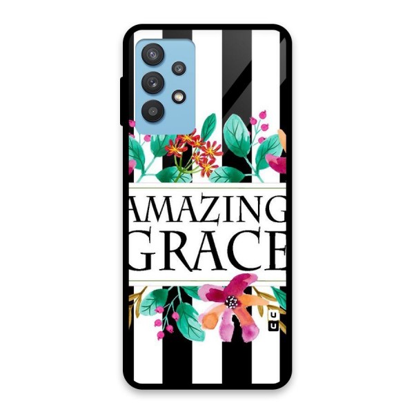 Amazing Grace Glass Back Case for Galaxy M32 5G