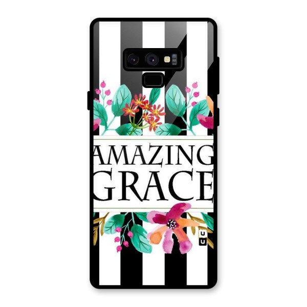 Amazing Grace Glass Back Case for Galaxy Note 9