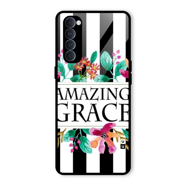 Amazing Grace Glass Back Case for Oppo Reno4 Pro