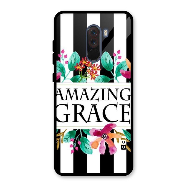 Amazing Grace Glass Back Case for Poco F1