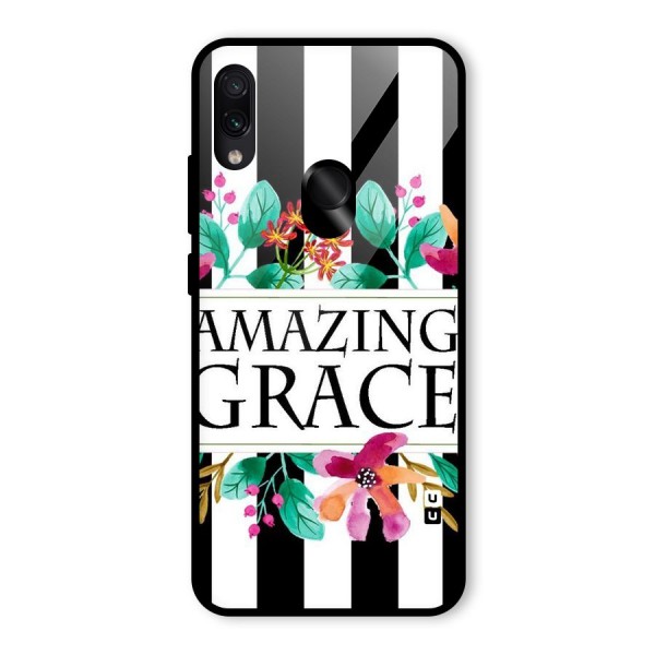 Amazing Grace Glass Back Case for Redmi Note 7