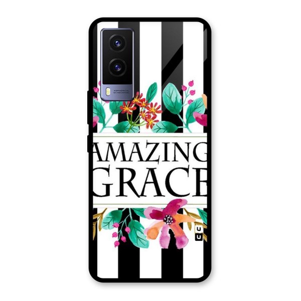 Amazing Grace Glass Back Case for Vivo V21e 5G