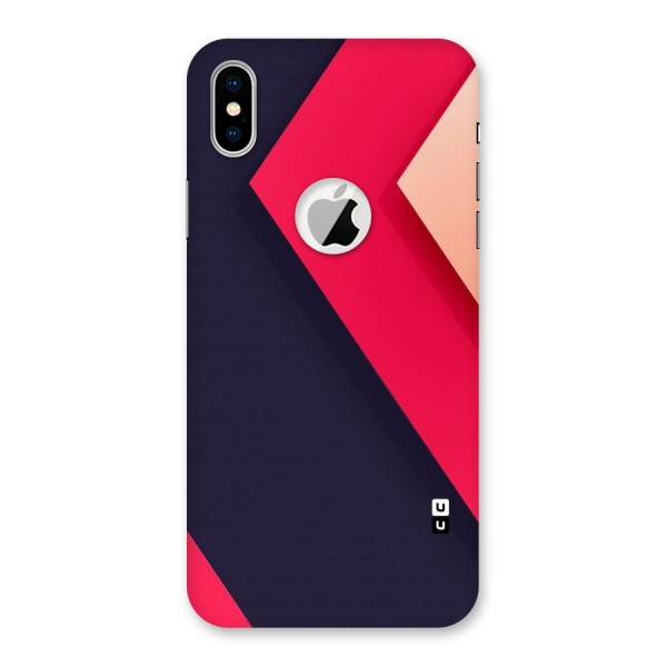 Amazing Shades Back Case for iPhone XS Logo Cut