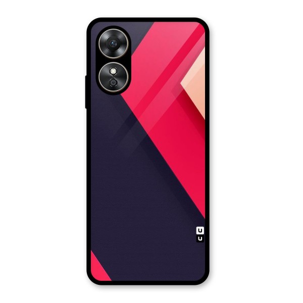 Amazing Shades Glass Back Case for Oppo A17