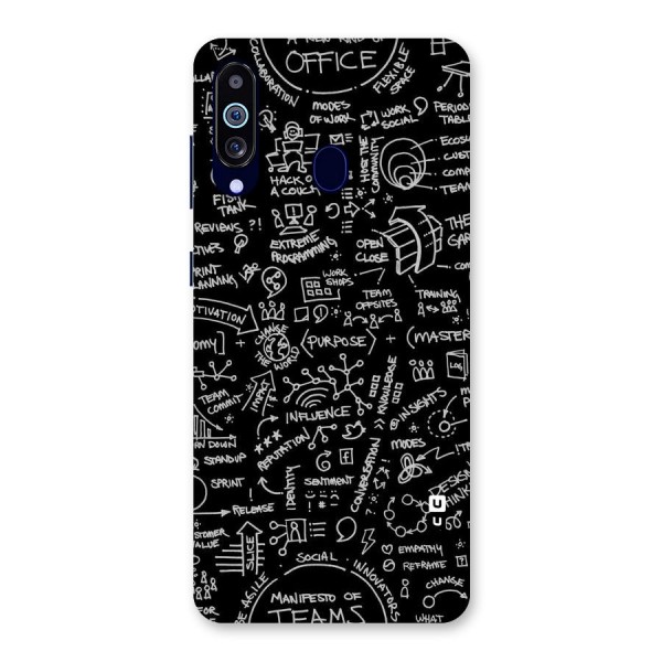 Anatomy Pattern Back Case for Galaxy A60