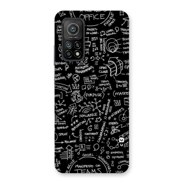 Anatomy Pattern Back Case for Mi 10T Pro 5G