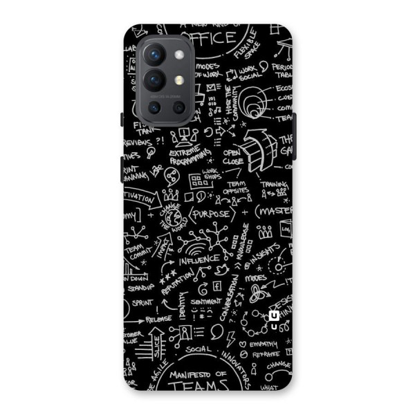 Anatomy Pattern Back Case for OnePlus 9R