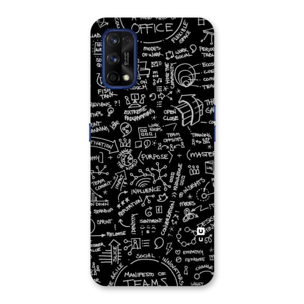 Anatomy Pattern Back Case for Realme 7 Pro