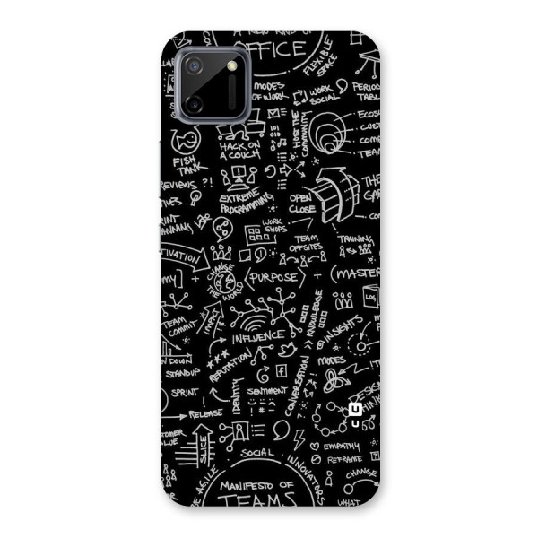 Anatomy Pattern Back Case for Realme C11