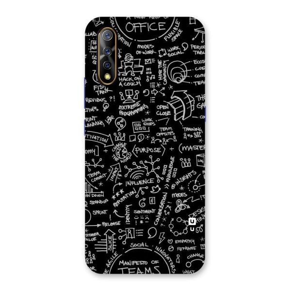 Anatomy Pattern Back Case for Vivo Z1x