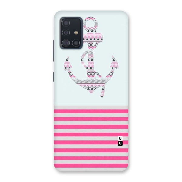 Anchor Design Stripes Back Case for Galaxy A51