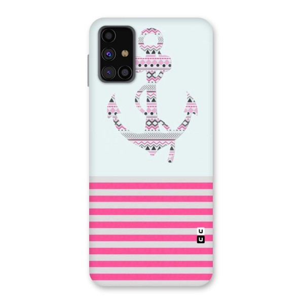 Anchor Design Stripes Back Case for Galaxy M31s