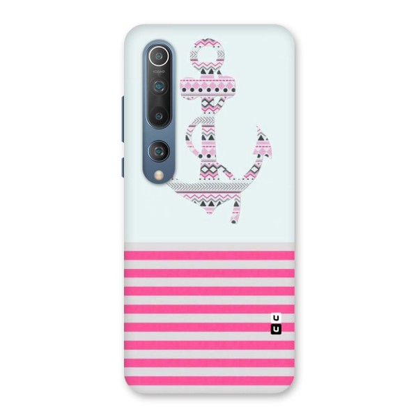 Anchor Design Stripes Back Case for Mi 10