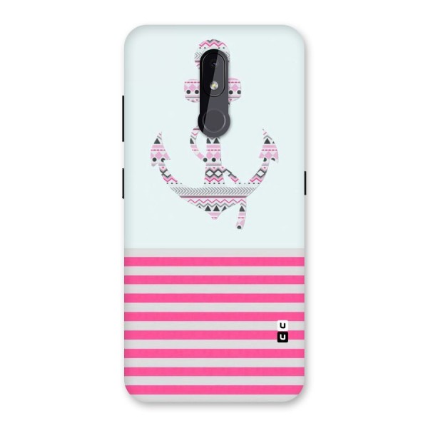 Anchor Design Stripes Back Case for Nokia 3.2