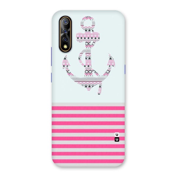 Anchor Design Stripes Back Case for Vivo S1