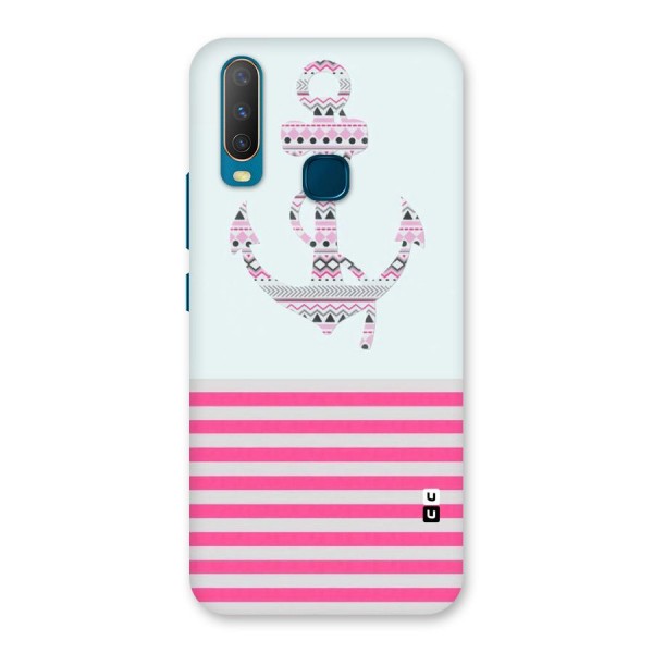 Anchor Design Stripes Back Case for Vivo Y12