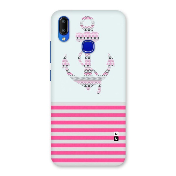 Anchor Design Stripes Back Case for Vivo Y91