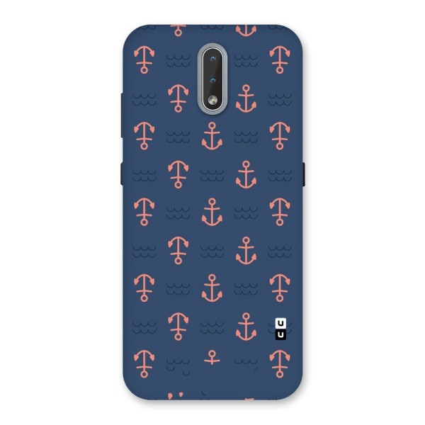 Anchor Sea Blue Back Case for Nokia 2.3