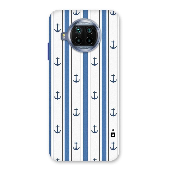 Anchor Stripe Lines Back Case for Mi 10i