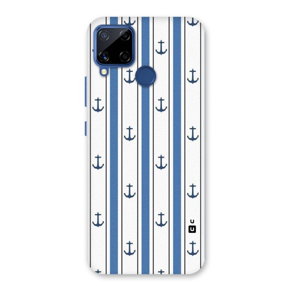 Anchor Stripe Lines Back Case for Realme C12