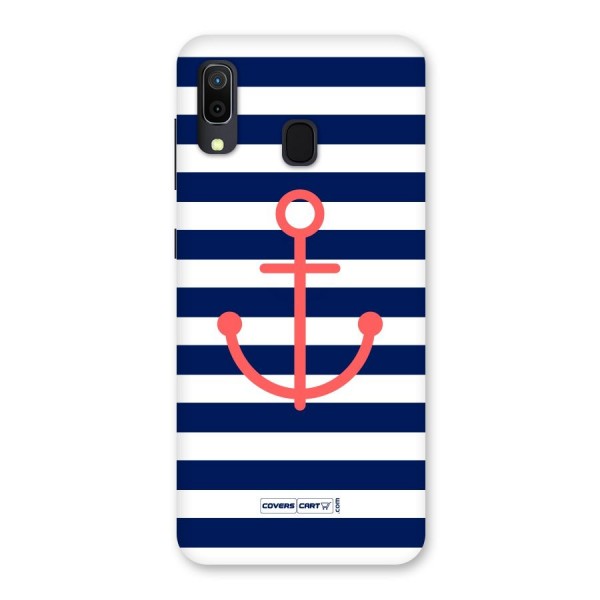 Anchor Stripes Back Case for Galaxy A20