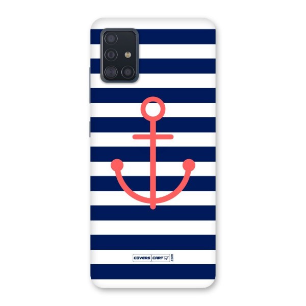 Anchor Stripes Back Case for Galaxy A51