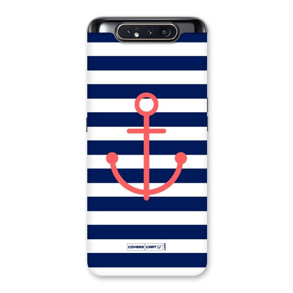 Anchor Stripes Back Case for Galaxy A80