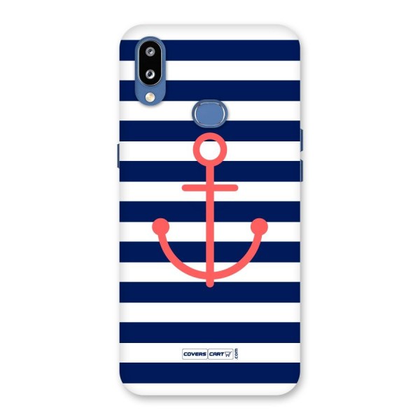 Anchor Stripes Back Case for Galaxy M01s