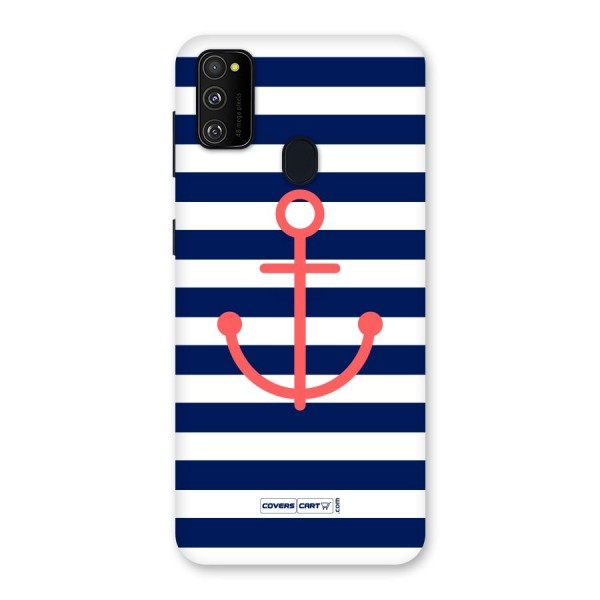 Anchor Stripes Back Case for Galaxy M21