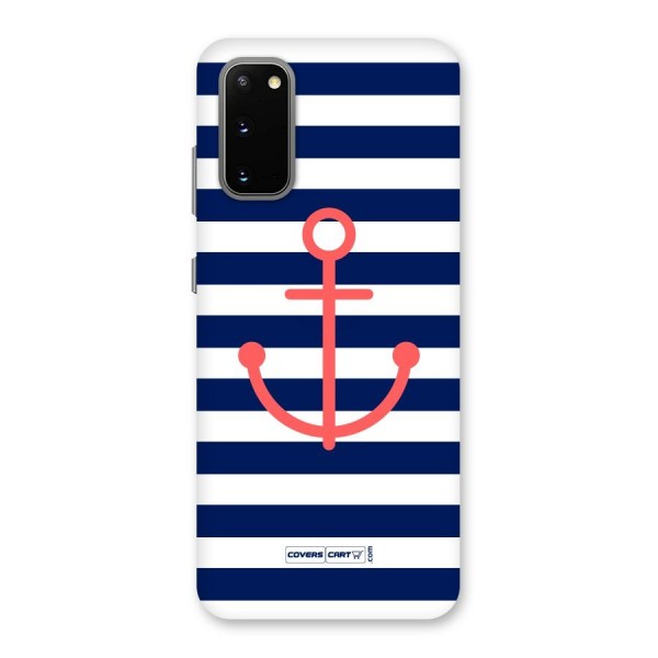 Anchor Stripes Back Case for Galaxy S20