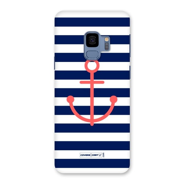 Anchor Stripes Back Case for Galaxy S9