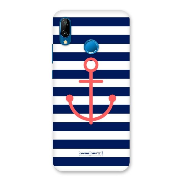 Anchor Stripes Back Case for Huawei P20 Lite