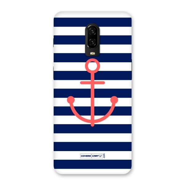 Anchor Stripes Back Case for OnePlus 6T