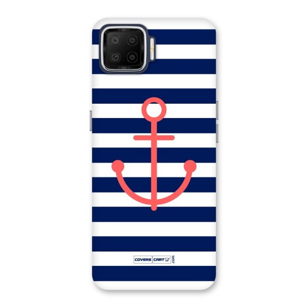 Anchor Stripes Back Case for Oppo F17