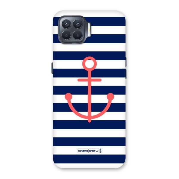 Anchor Stripes Back Case for Oppo F17 Pro