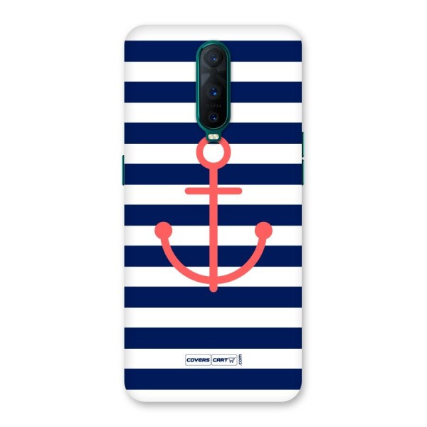 Anchor Stripes Back Case for Oppo R17 Pro