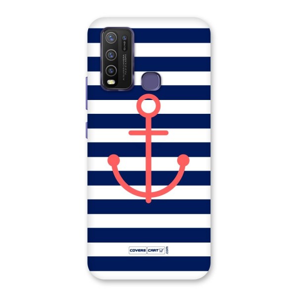 Anchor Stripes Back Case for Vivo Y30