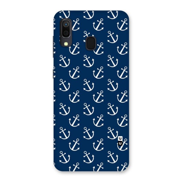 Anchor Zig Pattern Back Case for Galaxy A20