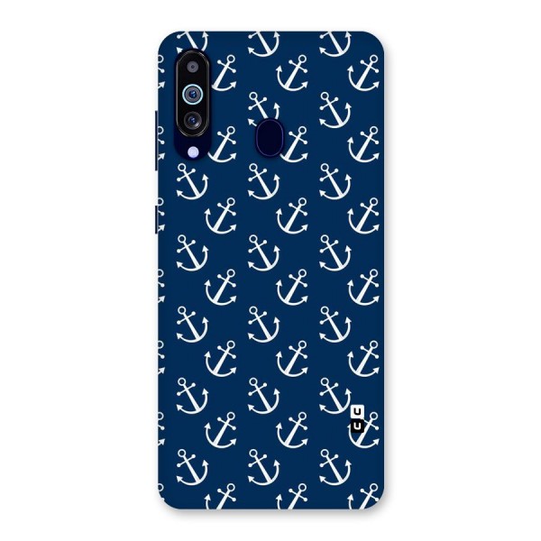 Anchor Zig Pattern Back Case for Galaxy A60