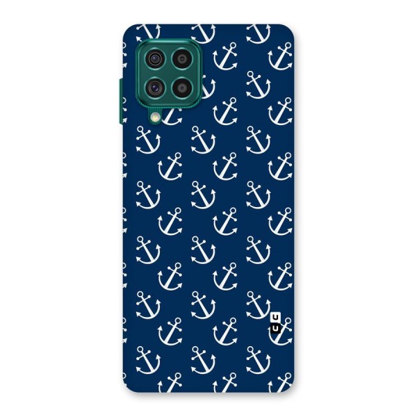 Anchor Zig Pattern Back Case for Galaxy F62