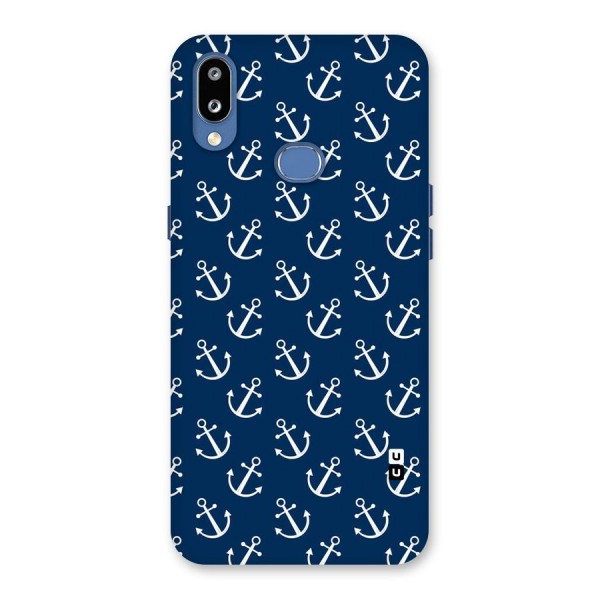 Anchor Zig Pattern Back Case for Galaxy M01s