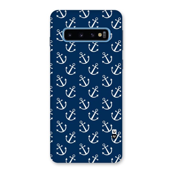 Anchor Zig Pattern Back Case for Galaxy S10