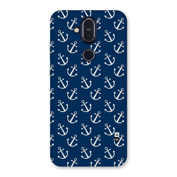 Anchor Zig Pattern Back Case for Nokia 8.1