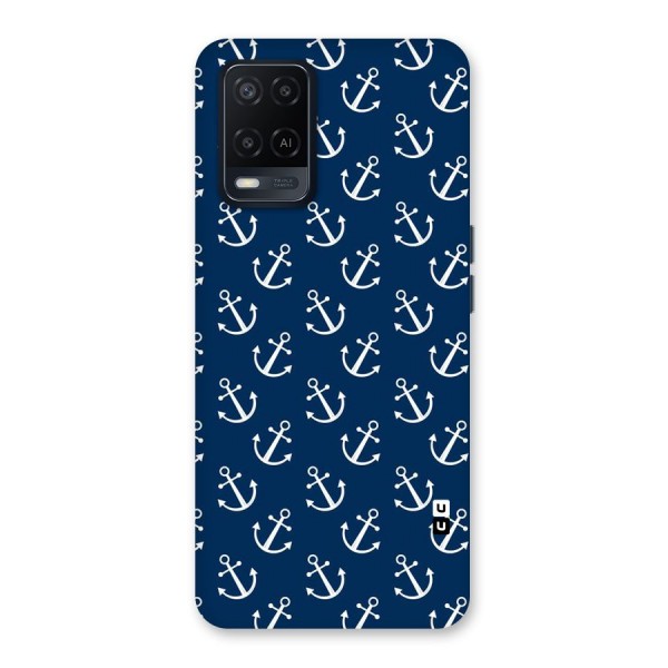 Anchor Zig Pattern Back Case for Oppo A54